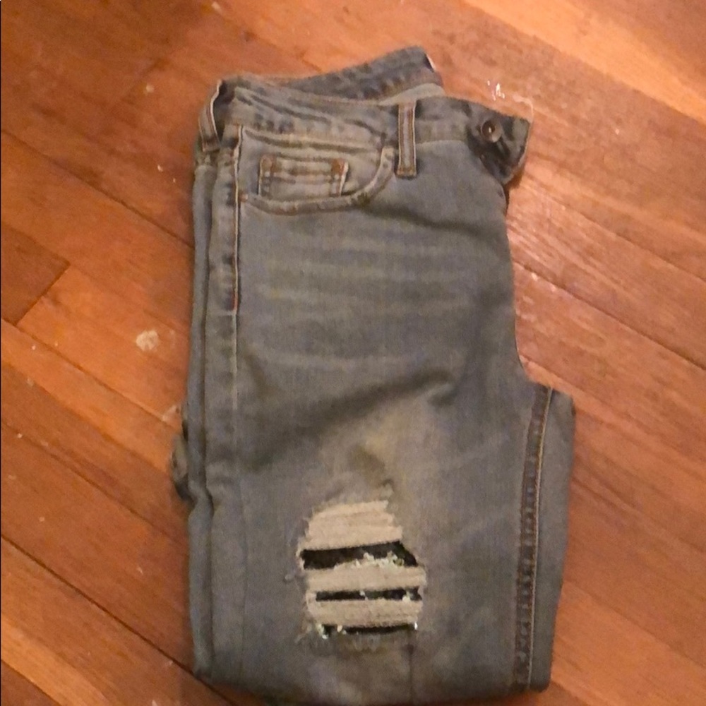 Cropped jeans